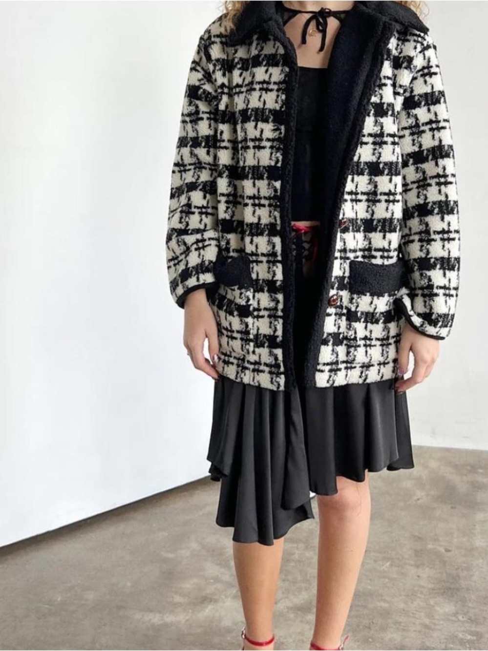 Lisa Says Gah Monique Sherpa Jacket